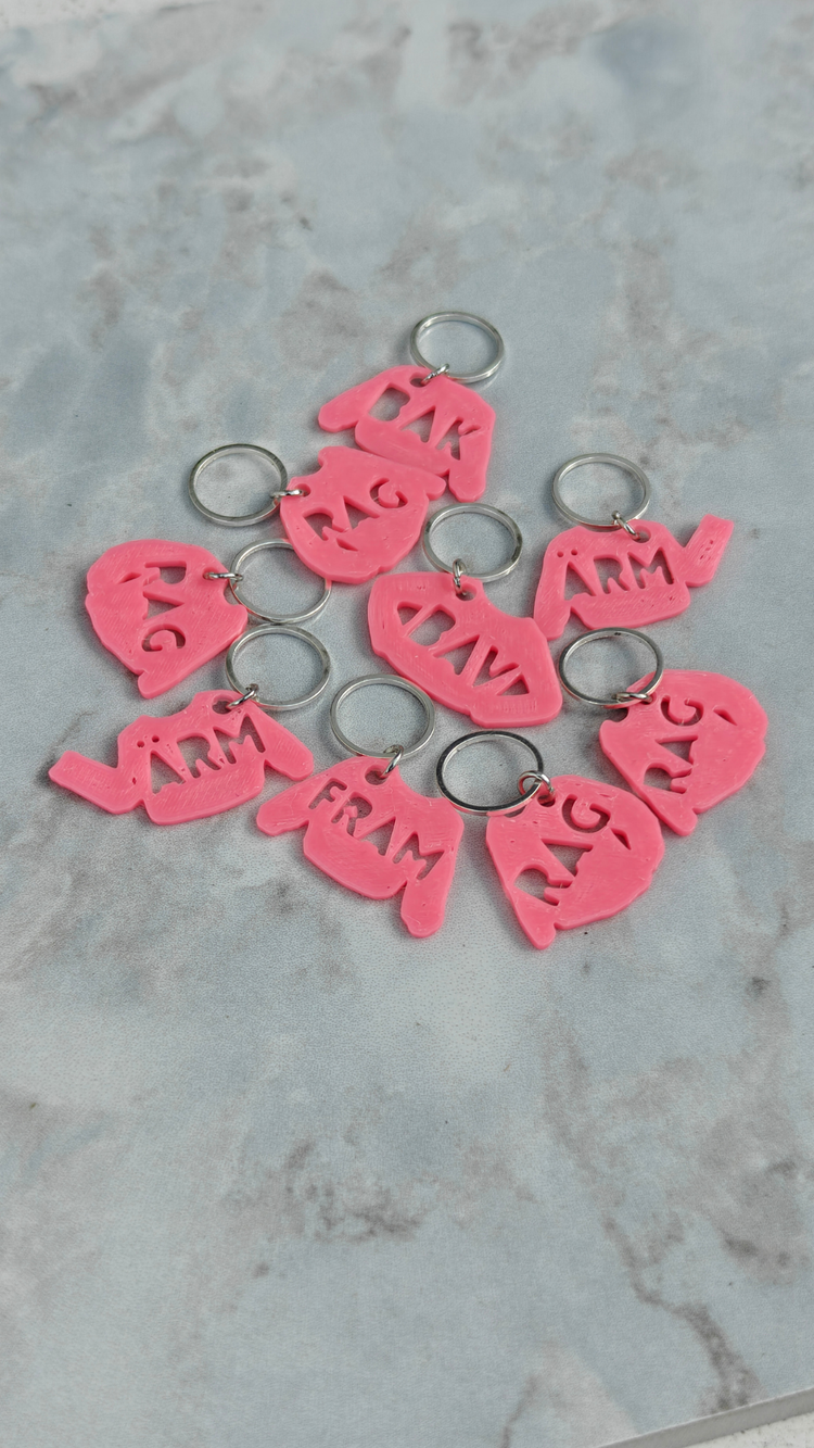 Stickmarkörer för tröjor