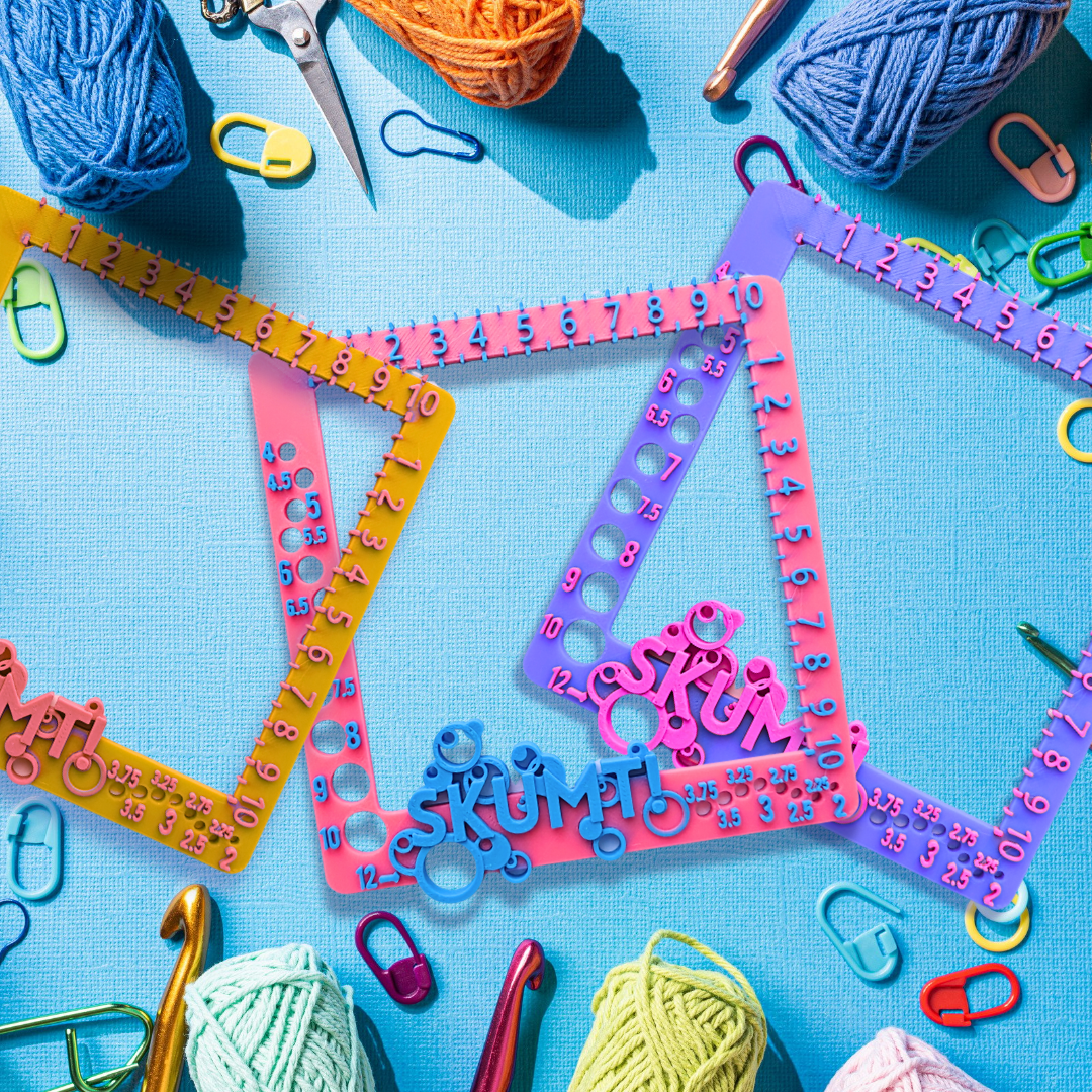 Tillbehör för stickning och virkning