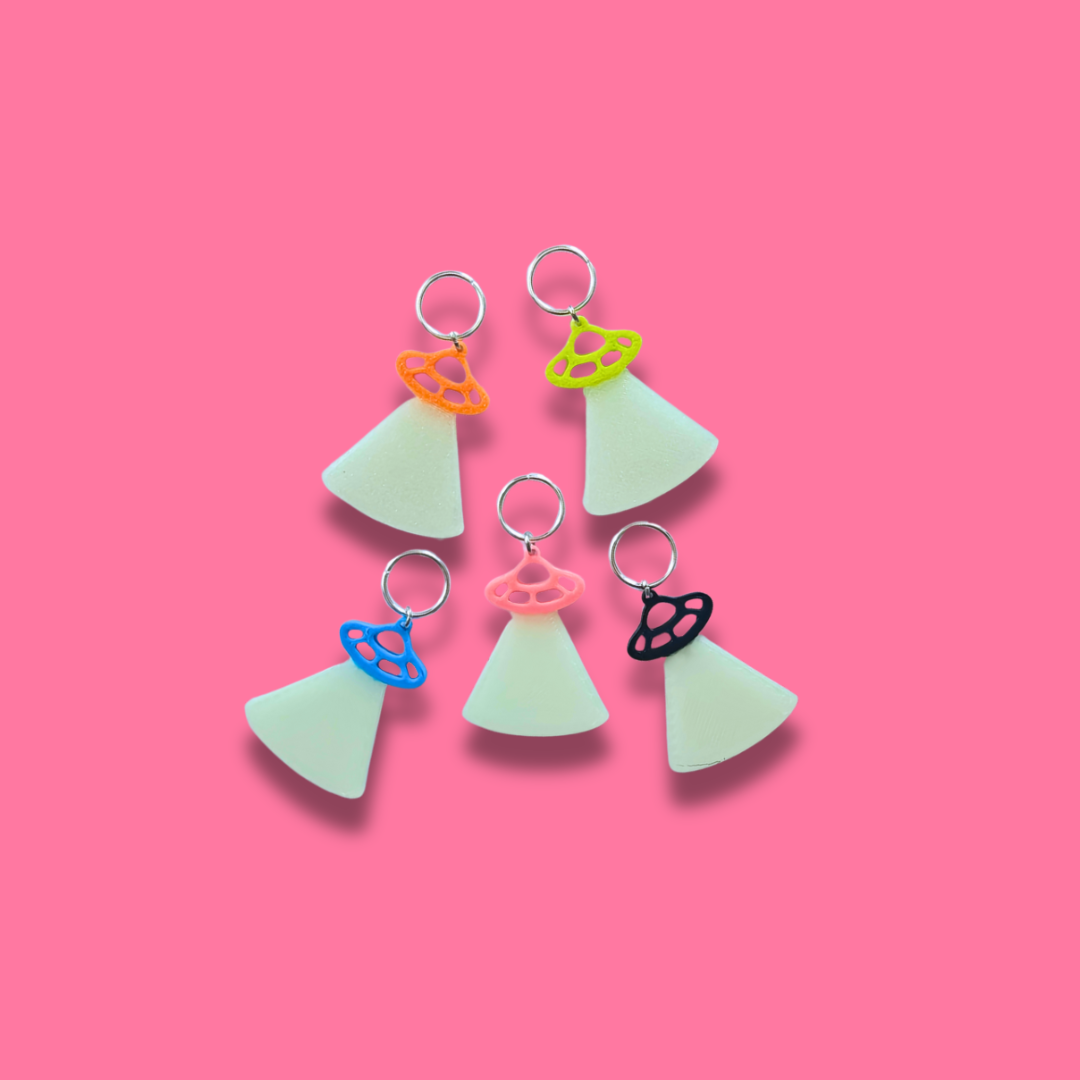 Stickmarkörer [lysande ufon, 5 st]