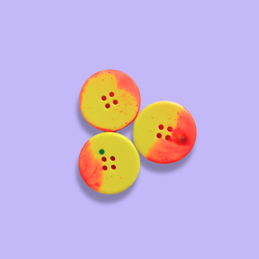 Knappar 25 mm [eld, 3 st]