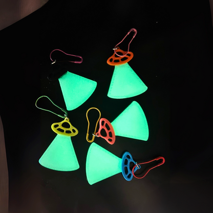 Stickmarkörer [öppningsbara lysande ufon, 5 st]