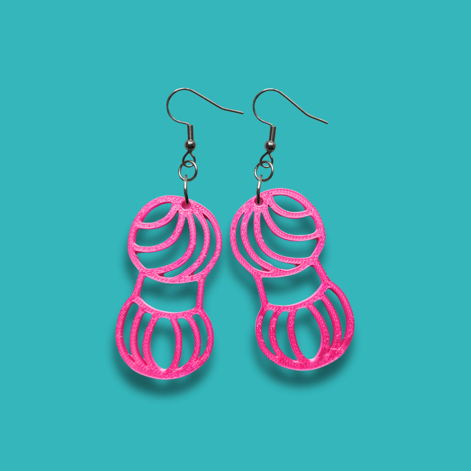 Örhängen [cerise nystan]