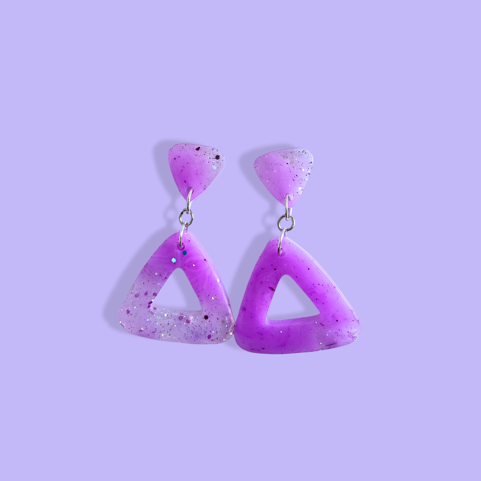 Earrings [Amethyst]