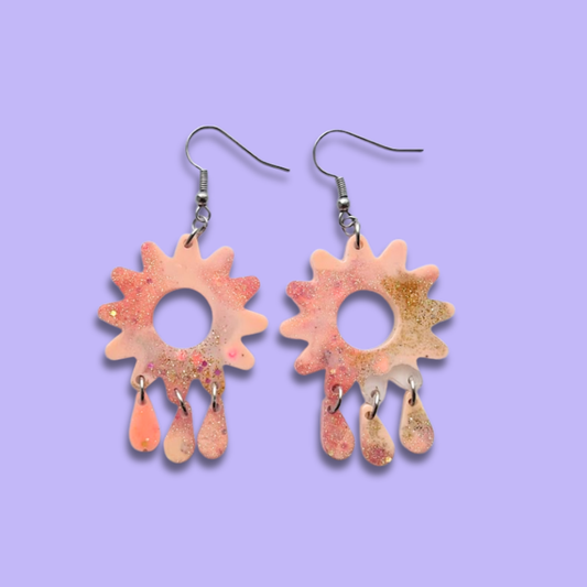 Örhängen [extra allt peach]