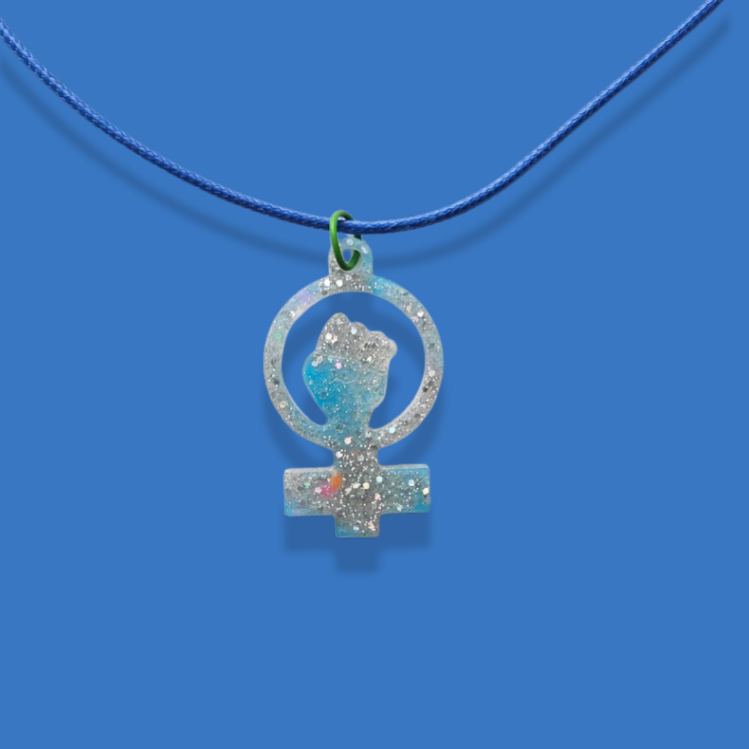 Halsband kvinnotecken [himmel]