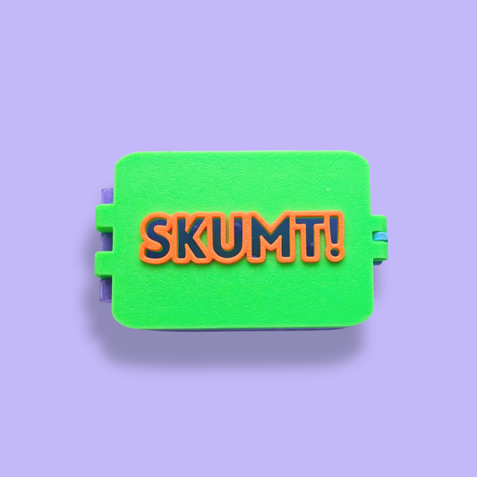 Tvålbox [lila/grön]