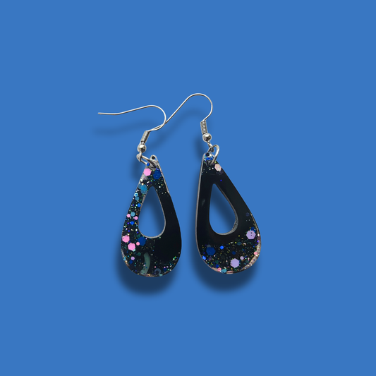 Örhängen [svarta droppar]