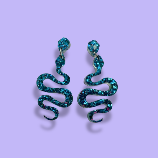Örhängen [glittriga ormar]