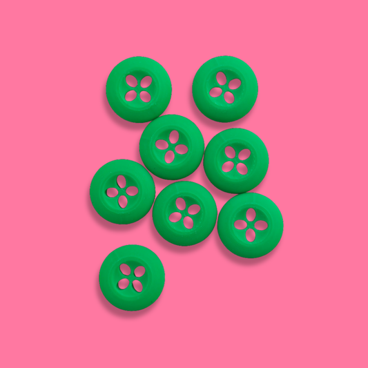 Knappar 20 mm [ärtgröna, styckvis]