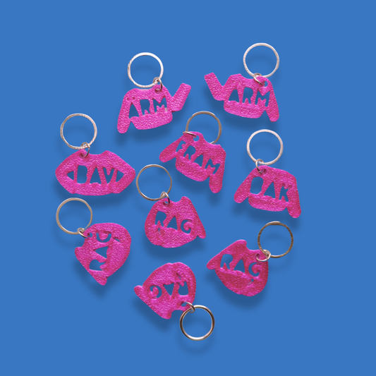 Stickmarkörer [cerise set för tröjor]