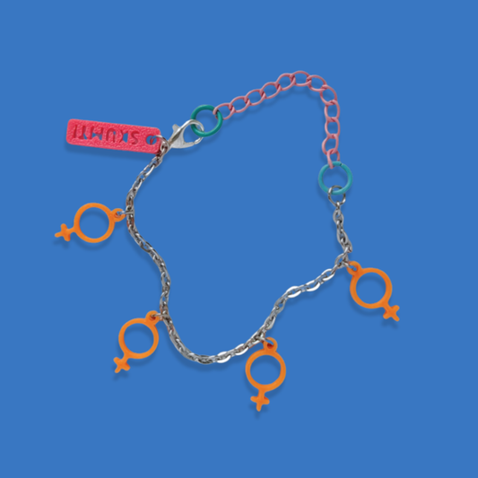Armband [orange kvinnotecken]