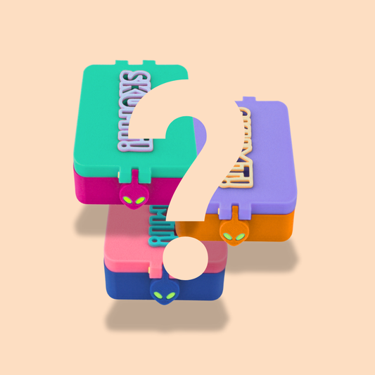 Tvålbox [slumpmässiga färger]