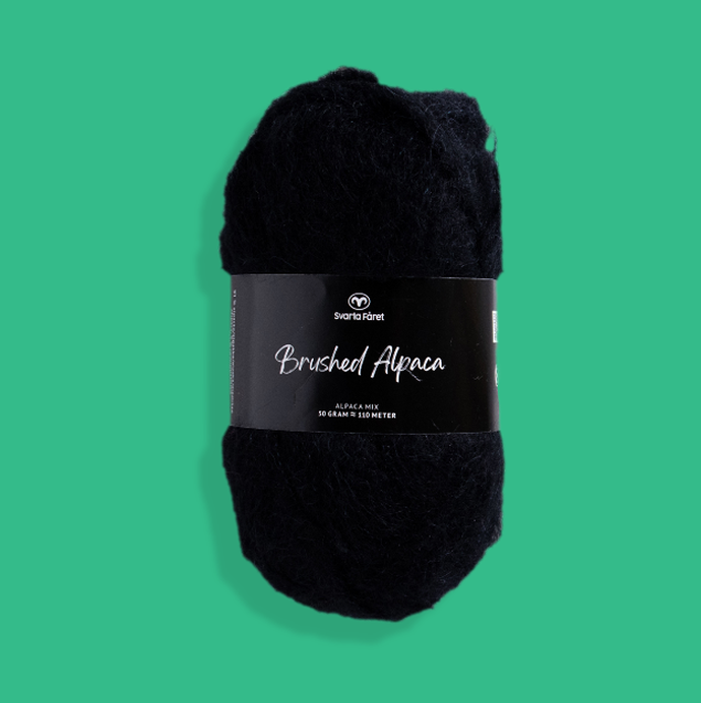 Brushed Alpaca [Pitch Black]