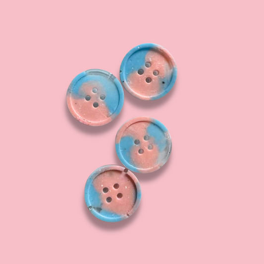 Knappar 20 mm [pastell, 4 st]