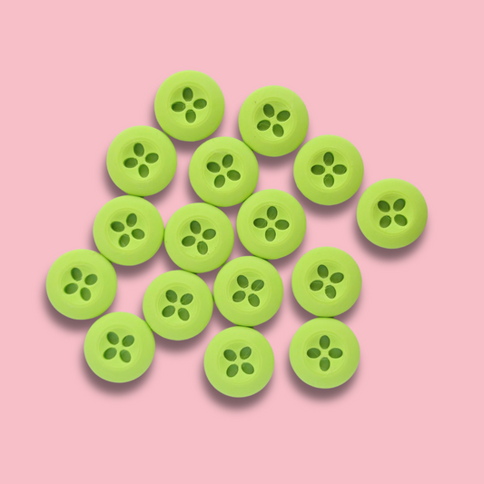 Knappar 20 mm [lime, styckvis]