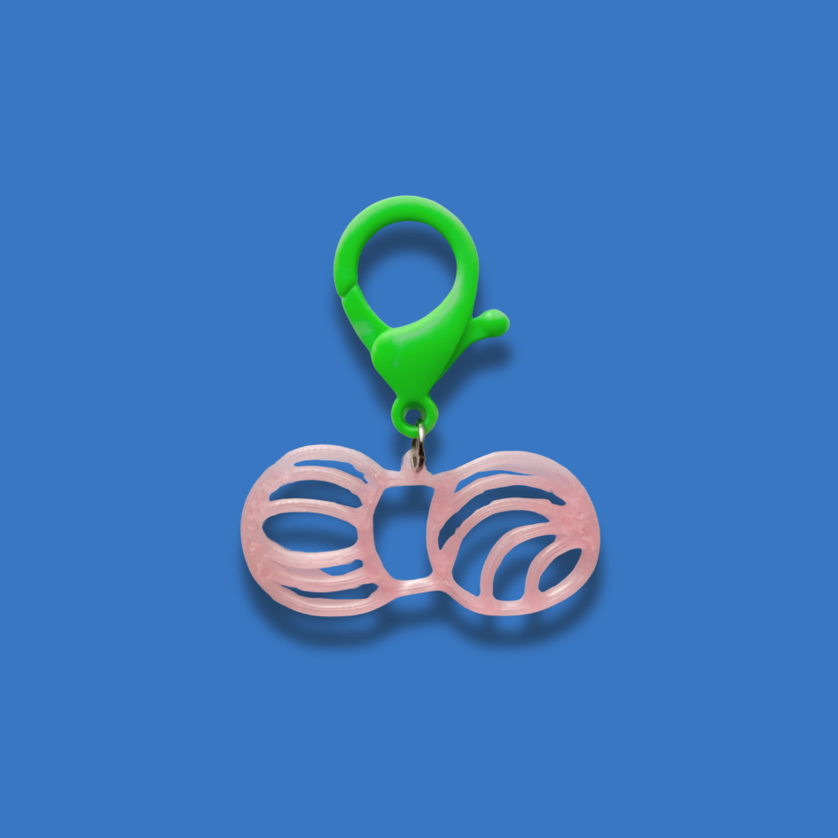 Markörkompis [ljusrosa nystan med större hake]