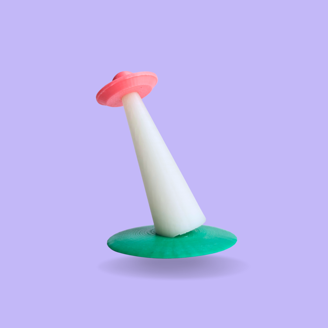 Ringhållare [rosa ufo]