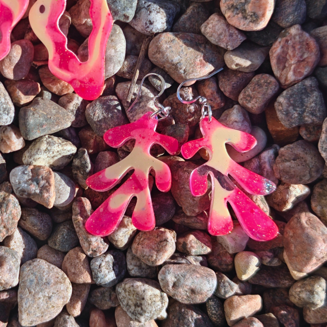 Örhängen [peach melba #4]