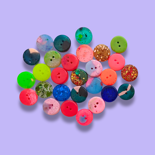 Knappar 12 mm [stor mix, 28 st]