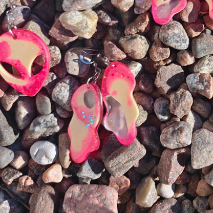 Örhängen [peach melba #1]