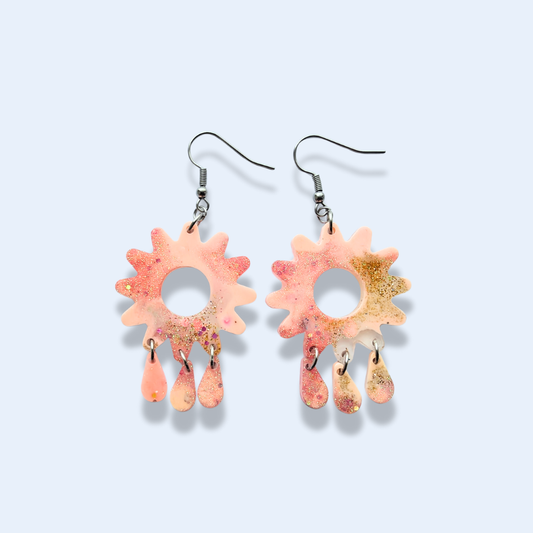 Örhängen [blommor och blad]