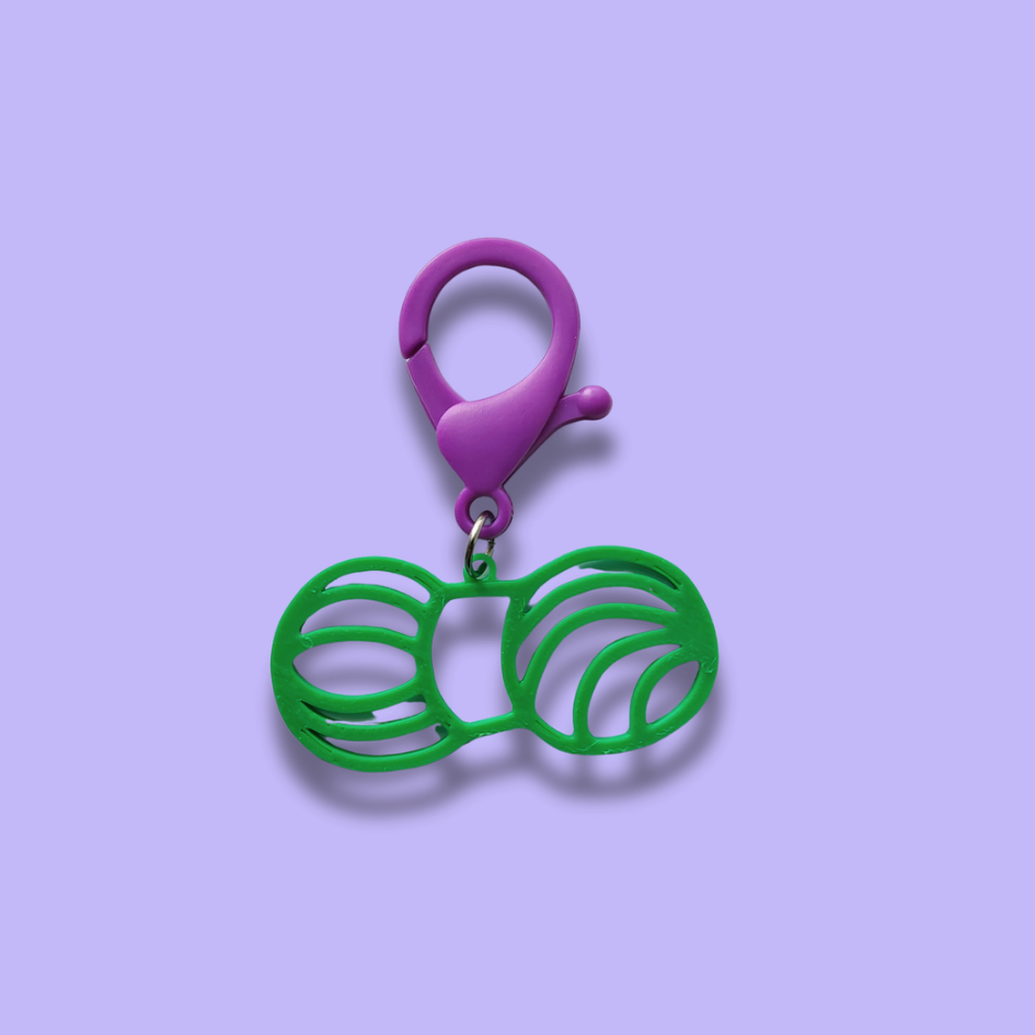 Markörkompis [mörkgrönt nystan med större hake]