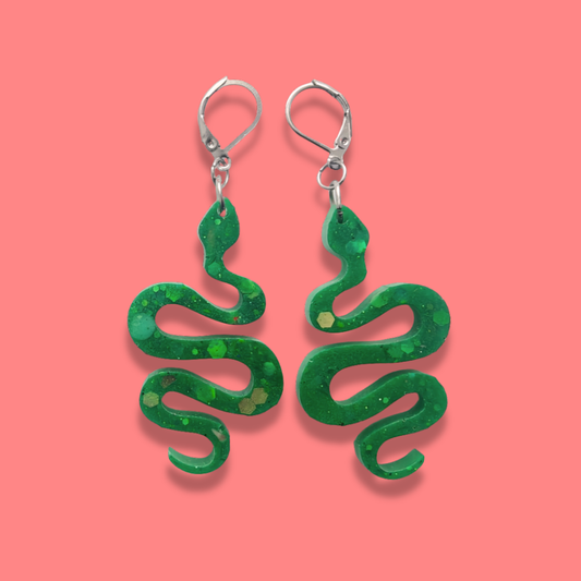 Örhängen [gröna ormar]