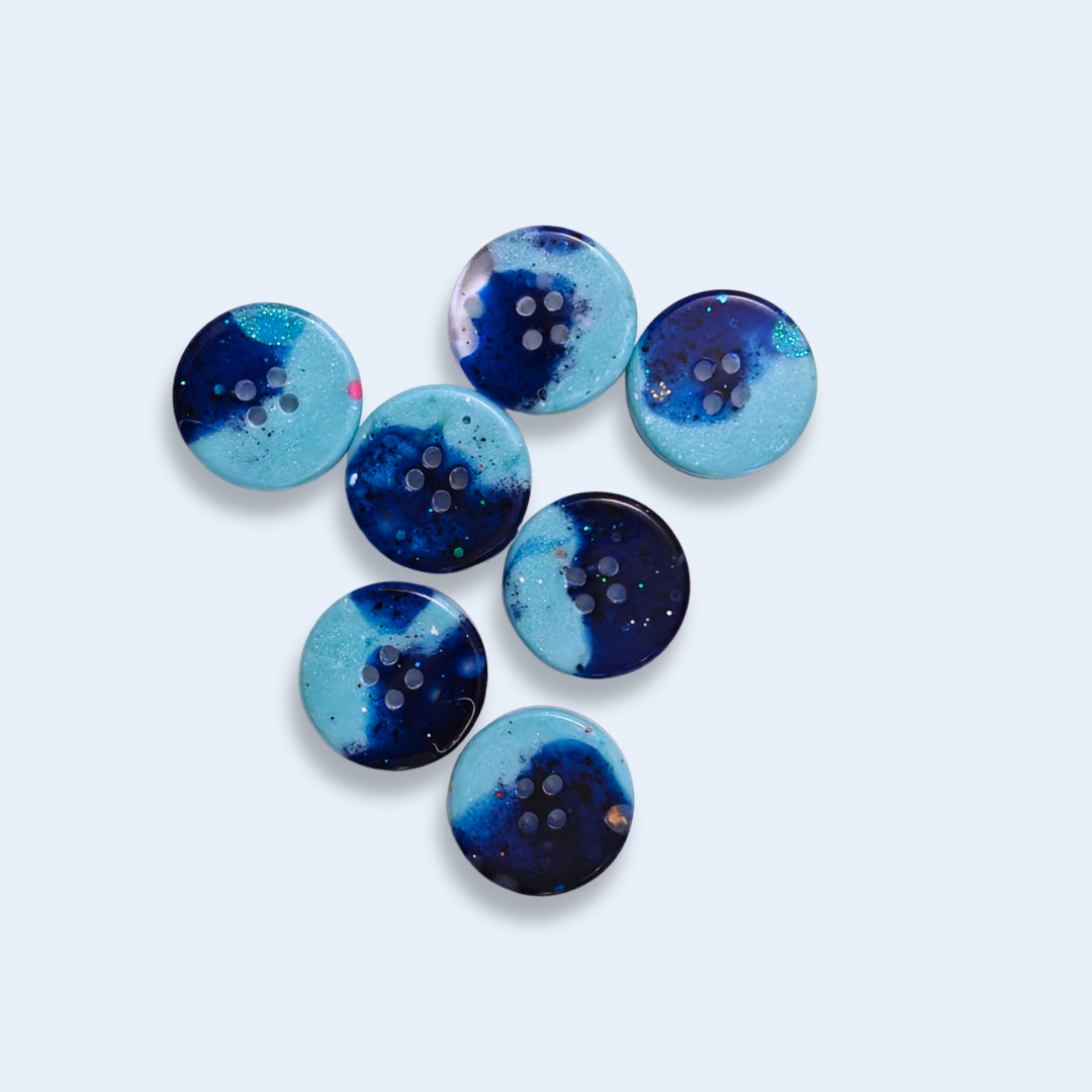 Knappar 20 mm [stilla havet, 7 st]