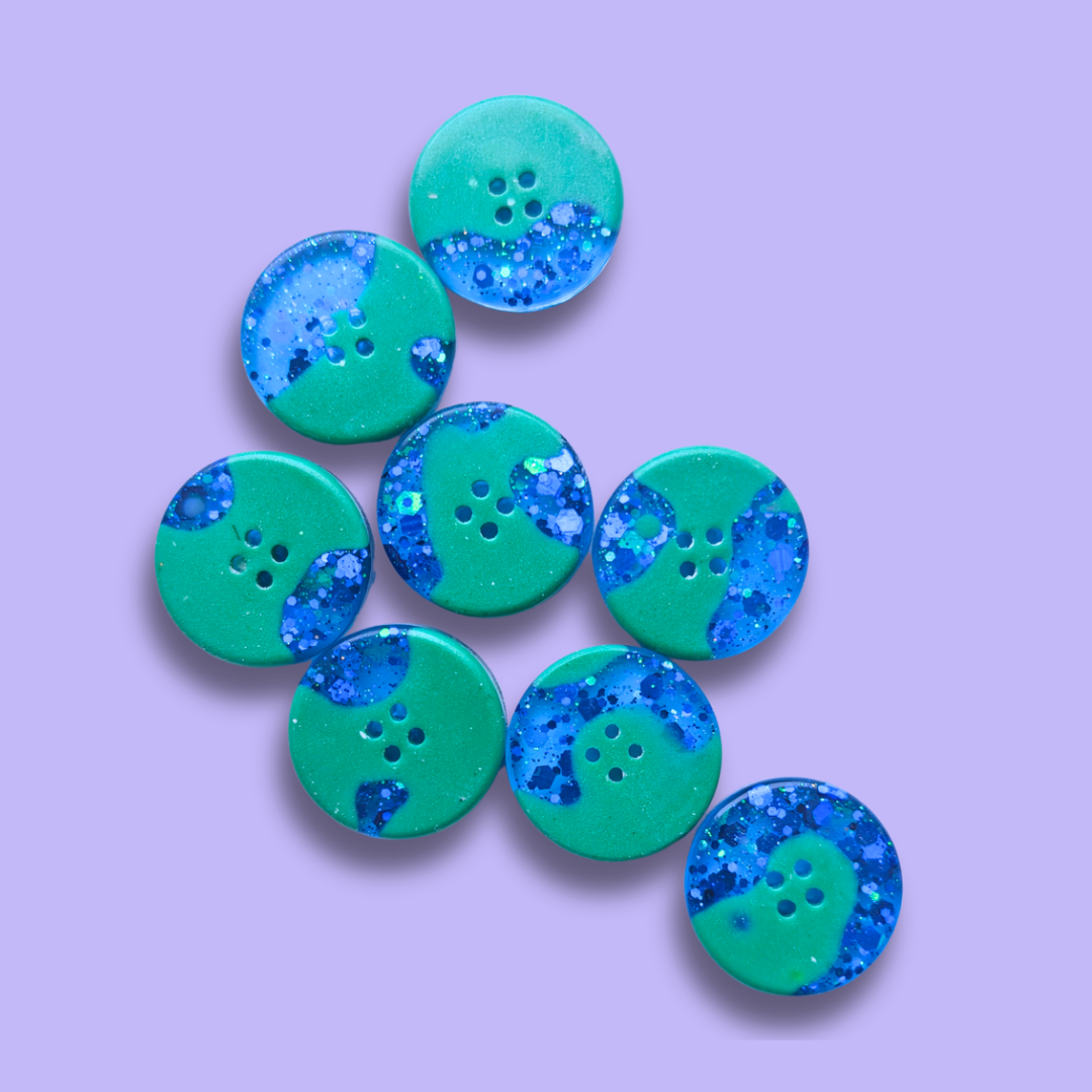 Knappar 25 mm [jordklot, styckvis]