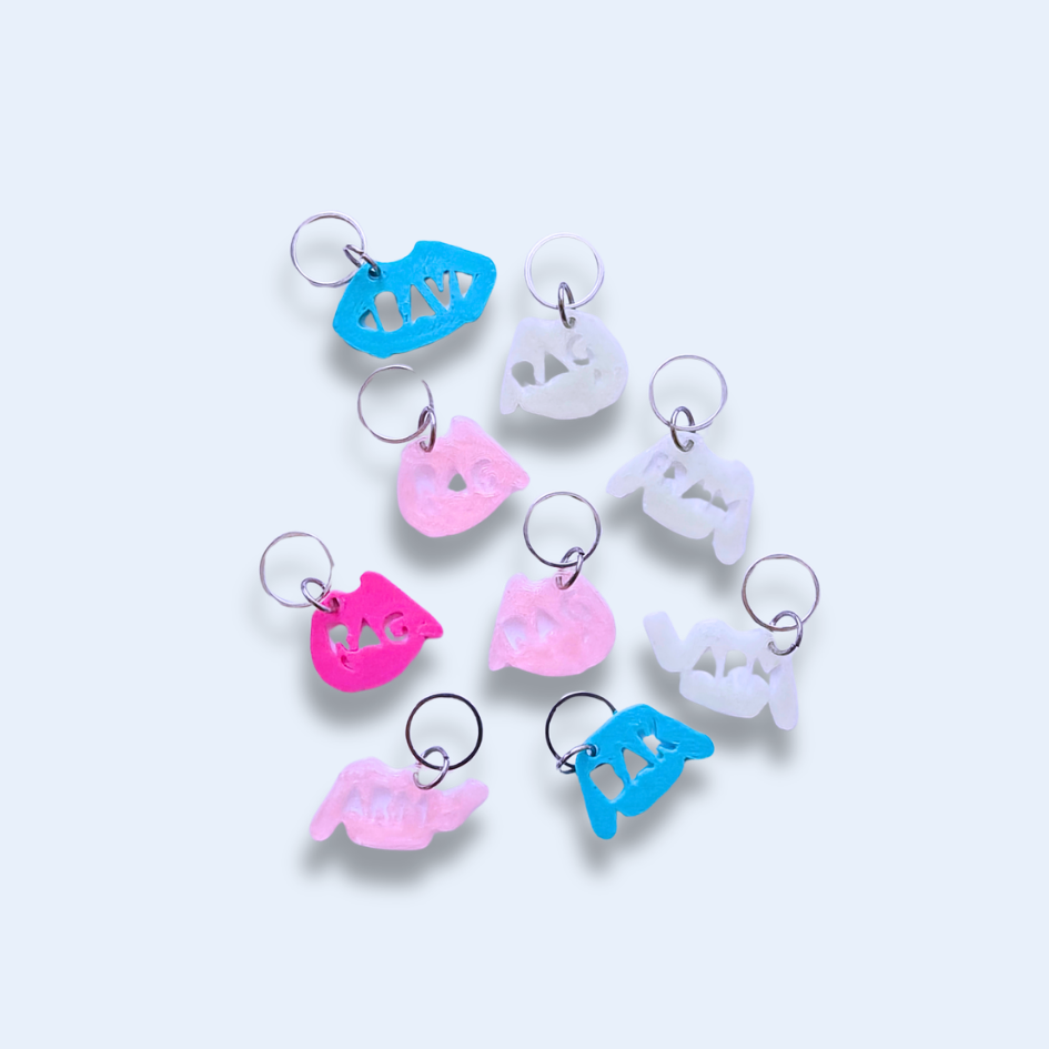 Stickmarkörer [mixat set för tröjor]