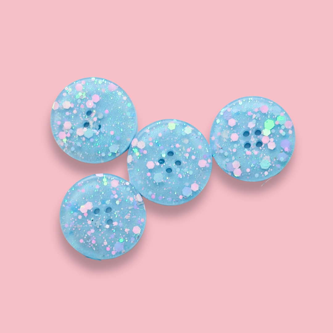 Knappar 25 mm [drömmiga, 4 st]